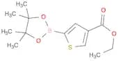 Ethyl 5-(4,4,5,5-tetramethyl-1,3,2-dioxaborolan-2-yl)thiophene-3-carboxylate