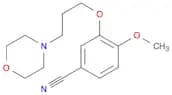 4-Methoxy-3-(3-(morpholin-3-yl)propoxy)benzonitrile