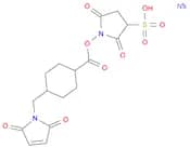 Sulfo-N-Succinimidyl 4-(Maleimidomethyl)cyclohexane-1-carboxylate, Sodium Salt