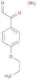 2-Oxo-2-(4-propoxyphenyl)acetaldehyde hydrate