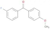 (3-Fluorophenyl)(4-methoxyphenyl)methanone