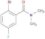 2-Bromo-5-fluoro-N,N-dimethylbenzamide