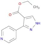 ETHYL 3-(PYRIDIN-4-YL)-1H-PYRAZOLE-4-CARBOXYLATE