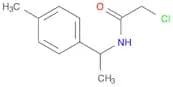 2-CHLORO-N-[1-(4-METHYLPHENYL)ETHYL]ACETAMIDE