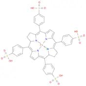 Fe(III) meso-Tetra(4-sulfonatophenyl)porphine chloride (acid form)