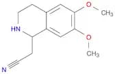 (6,7-Dimethoxy-1,2,3,4-tetrahydro-isoquinolin-1-yl)-acetonitrile