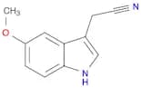 2-(5-Methoxy-1H-indol-3-yl)acetonitrile