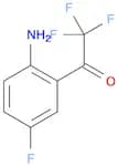1-(2-Amino-5-fluorophenyl)-2,2,2-trifluoroethanone