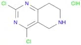 2,4-Dichloro-5,6,7,8-tetrahydropyrido[4,3-d]pyrimidine hydrochloride