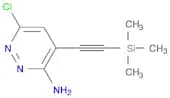 6-chloro-4-((trimethylsilyl)ethynyl)pyridazin-3-amine