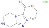 Ethyl 5,6,7,8-tetrahydro-[1,2,4]triazolo[4,3-a]pyrazine-3-carboxylate hydrochloride