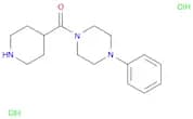 1-phenyl-4-[(piperidin-4-yl)carbonyl]piperazine hydrochloride