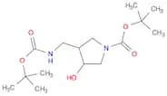 4-BOC-AMINOMETHYL-3-HYDROXY-1-N-BOC-PYRROLIDINE