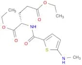 (S)-Diethyl 2-(5-(methylamino)thiophene-2-carboxamido)pentanedioate