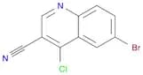 6-Bromo-4-chloroquinoline-3-carbonitrile