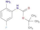 tert-Butyl (2-amino-5-fluorophenyl)carbamate