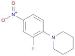 Piperidine, 1-(2-fluoro-4-nitrophenyl)-
