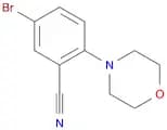 5-Bromo-2-(morpholino)benzonitrile
