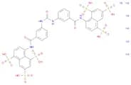 1,3,5-Naphthalenetrisulfonicacid, 8,8'-[carbonylbis(imino-3,1-phenylenecarbonylimino)]bis-, sodium…