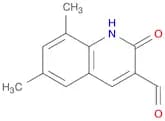 6,8-DIMETHYL-2-OXO-1,2-DIHYDRO-3-QUINOLINECARBALDEHYDE