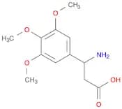 Benzenepropanoic acid, b-amino-3,4,5-trimethoxy-