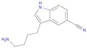 1H-Indole-5-carbonitrile, 3-(4-aminobutyl)-