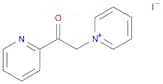 Pyridinium,1-[2-oxo-2-(2-pyridinyl)ethyl]-, iodide (1:1)