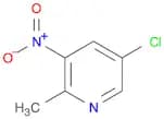 5-Chloro-2-methyl-3-nitropyridine