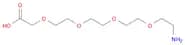 3,6,9,12-Tetraoxatetradecanoic acid, 14-amino-