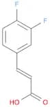 (E)-3-(3,4-Difluorophenyl)acrylic acid