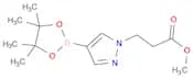 methyl 3-(4-(4,4,5,5-tetramethyl-1,3,2-dioxaborolan-2-yl)-1H-pyrazol-1-yl)propanoate