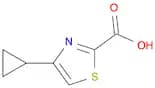 4-Cyclopropylthiazole-2-carboxylic acid