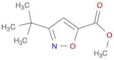 5-Isoxazolecarboxylic acid, 3-(1,1-dimethylethyl)-, methyl ester