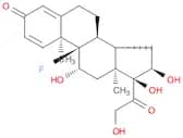 Pregna-1,4-diene-3,20-dione,9-fluoro-11,16,17,21-tetrahydroxy-, (11b,16a)-