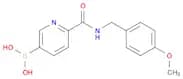 6-(4-METHOXYBENZYLCARBAMOYL)PYRIDINE-3-BORONIC ACID