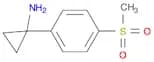 1-(4-(Methylsulfonyl)phenyl)cyclopropanamine