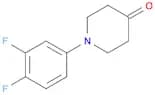1-(3,4-Difluorophenyl)piperidin-4-one