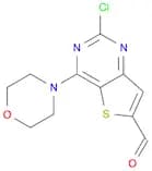 2-chloro-4-morpholinothieno[3,2-d]pyrimidine-6-carbaldehyde