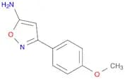 3-(4-methoxyphenyl)isoxazol-5-amine