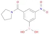 3-NITRO-5-(PYRROLIDIN-1-YLCARBONYL)BENZENEBORONIC ACID