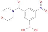 3-(MORPHOLINE-4-CARBONYL)-5-NITROPHENYLBORONIC ACID