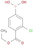 (3-Chloro-4-(ethoxycarbonyl)phenyl)boronic acid