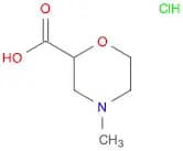 4-Methylmorpholine-2-carboxylic acid hydrochloride