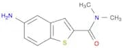 5-Amino-N,N-dimethylbenzo[b]thiophene-2-carboxamide