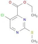 ETHYL 5-CHLORO-2-(METHYLTHIO)PYRIMIDINE-4-CARBOXYLATE
