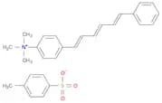 N,N,N-Trimethyl-4-(6-phenylhexa-1,3,5-trien-1-yl)benzenaminium 4-methylbenzenesulfonate