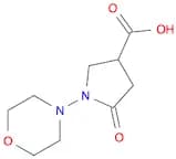 1-MORPHOLIN-4-YL-5-OXOPYRROLIDINE-3-CARBOXYLIC ACID