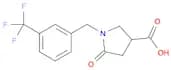 5-Oxo-1-{[3-(trifluoromethyl)phenyl]methyl}pyrrolidine-3-carboxylic Acid