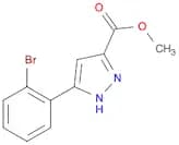 Methyl 5-(2-broMophenyl)-1H-pyrazol-3-carboxylate