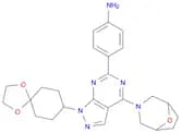 4-(4-(8-oxa-3-azabicyclo[3.2.1]octan-3-yl)-1-(1,4-dioxaspiro[4.5]decan-8-yl)-1H-pyrazolo[3,4-d]pyr…